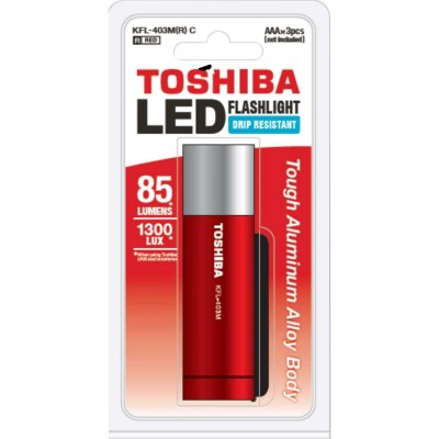 Lanterna Mini KFL-403M Vermelho Metálico Toshiba