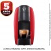 Máquina de Café Espresso Três LOV 220V Vermelha