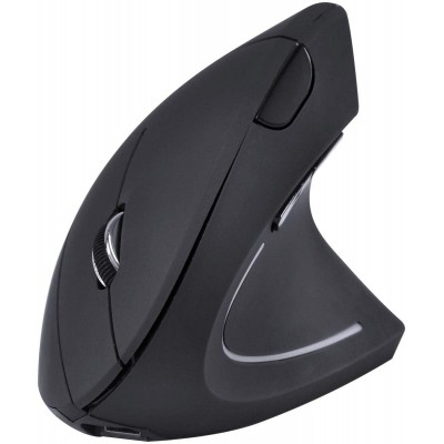 Mouse sem Fio Recarregável 2.4 Ghz Vertical Ergonômico Vinik PM300